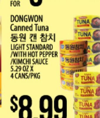 Hmart Dongwon canned tuna offer