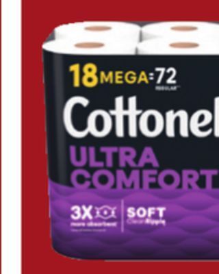 ACME Cottonelle ultra comfort bath tissue offer