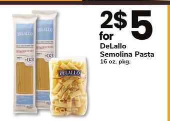 ACME Delallo semolina pasta offer