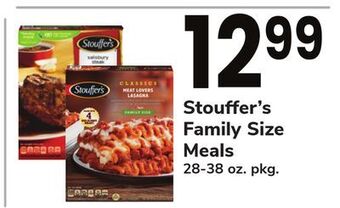 ACME Stouffer's family size meals offer