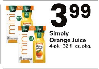 ACME Simply orange juice offer