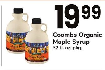 ACME Coombs organic maple syrup offer