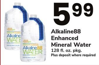 ACME Alkaline88 enhanced mineral water offer