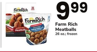 ACME Farm rich meatballs offer