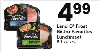 ACME Land o'frost bistro favorites lunchmeat offer