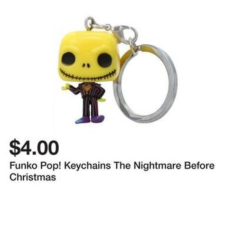 Five Below Funko pop! keychains the nightmare before christmas offer