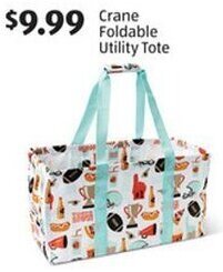 Aldi Crane Foldable Utility Tote offer