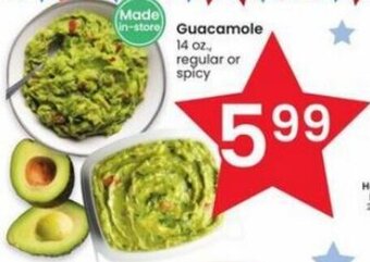 Albertsons Guacamole 14 oz offer