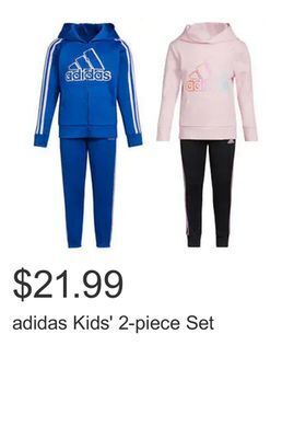 Costco Adidas kids' 2-piece set offer