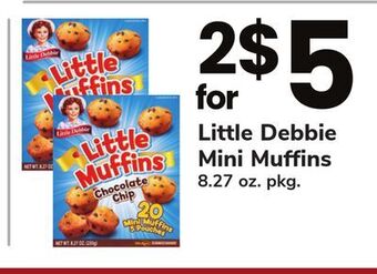 ACME Little debbie mini muffins offer