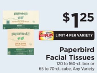 ShopRite Facial tissues offer
