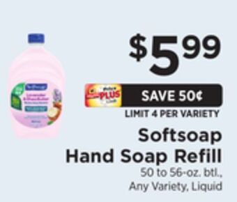 ShopRite Hand soap refill offer
