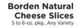 ShopRite Natural cheese slices offer