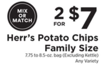 ShopRite Potato chips family size offer