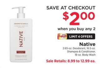 ShopRite Native offer