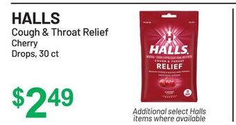 Health Mart Halls offer