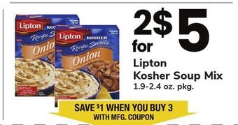 ACME Lipton kosher soup mix offer