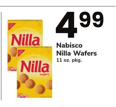 ACME Nabisco nilla wafers offer