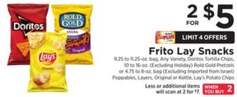 ShopRite Snacks offer