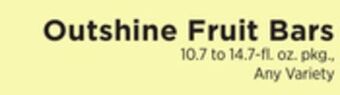 ShopRite Fruit bars offer