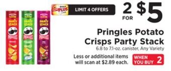 ShopRite Potato crisps party stack offer