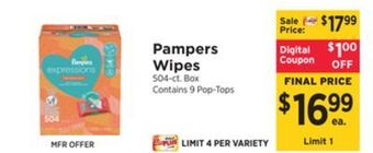 ShopRite Wipes offer