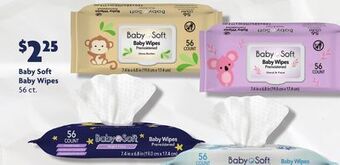 Family Dollar Baby soft baby wipes offer