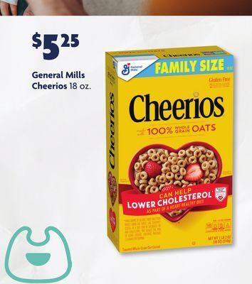 Family Dollar General mills cheerios offer