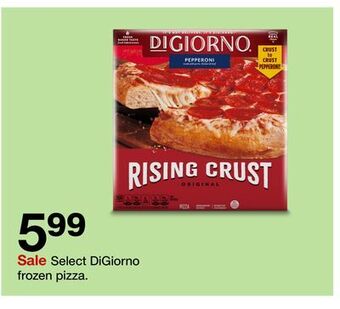 Target Select digiorno frozen pizza offer
