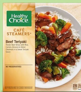 Target Healthy choice frozen meals offer