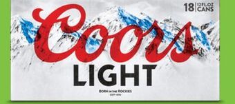 Target Coors select other 18-pk. beer offer
