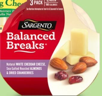 Target Sargento balanced breaks snacks offer