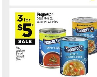 Dollar General Progresso soup offer