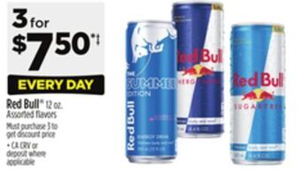 Dollar General Red bull offer