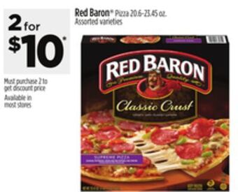 Dollar General Red baron pizza offer