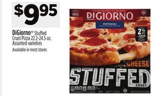 Dollar General Digiorno stuffed crust pizza offer
