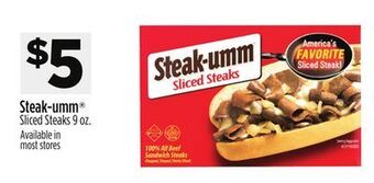 Dollar General Steak-umm sliced steaks offer