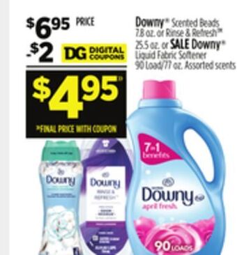 Dollar General Downy or downy offer
