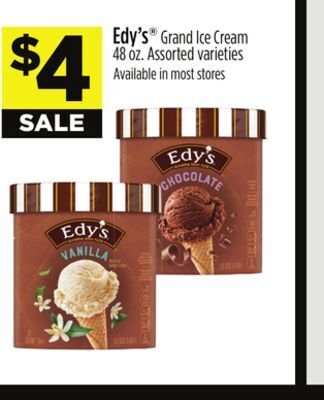 Dollar General Edy's grand ice cream offer