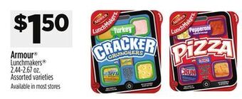 Dollar General Armour lunchmakers offer