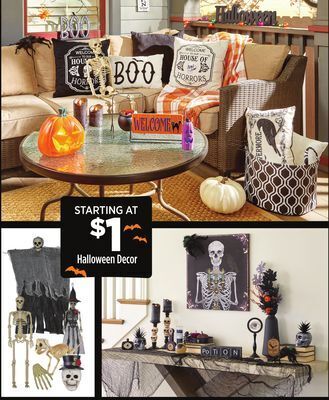 Dollar General Halloween decor offer