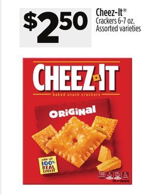 Dollar General Cheez-it crackers offer