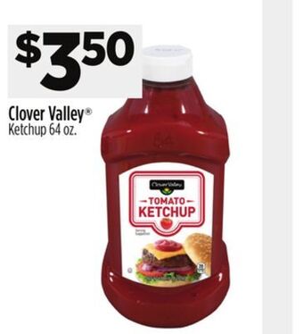 Dollar General Clover valley ketchup offer