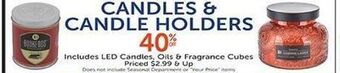 Hobby Lobby Candles & candle holders offer
