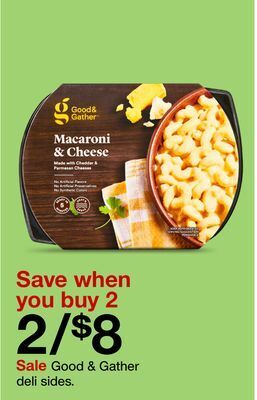 Target Good & gather deli sides offer