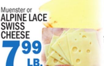 C Town Alpine lace swiss swiss cheese offer