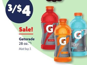 Family Dollar Gatorade offer