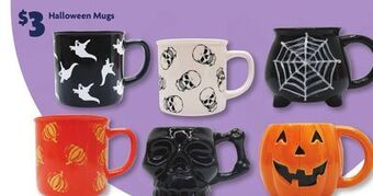 Family Dollar Halloween mugs offer