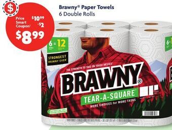Family Dollar Brawny paper towels offer