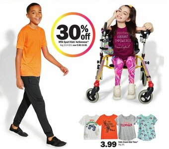 Meijer Falls Creek Kids' Tees offer